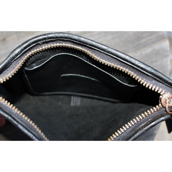 Coach Vintage - 1960s-70s NYC Basic Bag #9455 in Black, Glue in Creed, Pre-Talon - Picture 11 of 15